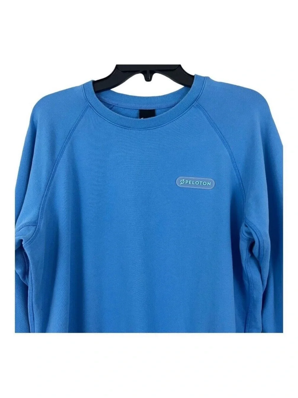 Peloton Women's Bright Blue Crewneck Sweatshirt